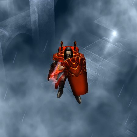 Red Skeleton Knight en el juego