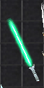 Light Saber en el inventario