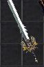 Heliacal Sword en el inventario