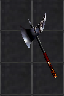 Battle Axe en el inventario