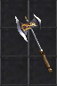 Nikea Axe en el inventario