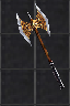 Larkan Axe en el inventario