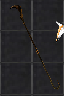 Serpent Staff en el inventario